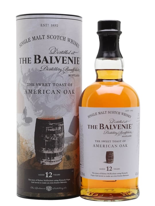 Balvenie 12 Year Old / Sweet Toast Of American Oak Speyside Whisky