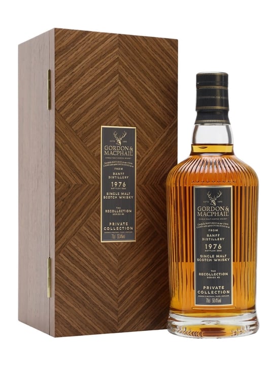 Banff 1976 / 46 Year Old / Gordon & MacPhail Private Collection Highland Whisky