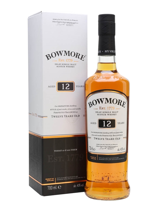 Bowmore 12 Year Old Islay Single Malt Scotch Whisky