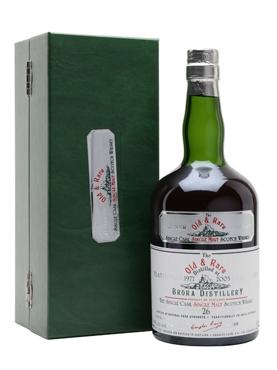Brora 1977 / 26 Year Old / Old & Rare Platinum Highland Whisky