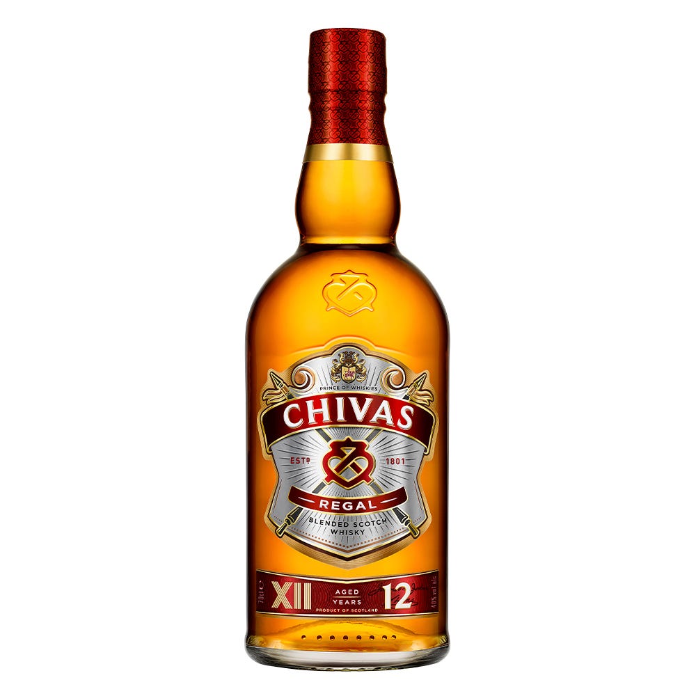 Chivas Regal 12 Year Blended Scotch Whisky 70cl