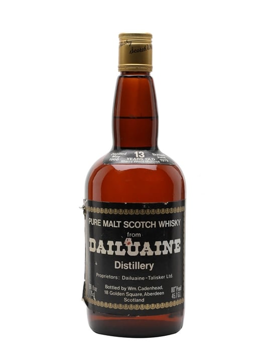 Dailuaine 1966 / 13 Year Old / Sherry Cask Speyside Whisky