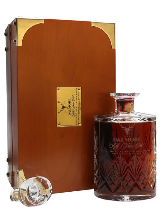 Dalmore 50 Year Old / Sherry Cask / Crystal Decanter Highland Whisky