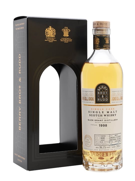 Glen Grant 1998 / 24 Year Old / Berry Bros & Rudd Speyside Whisky