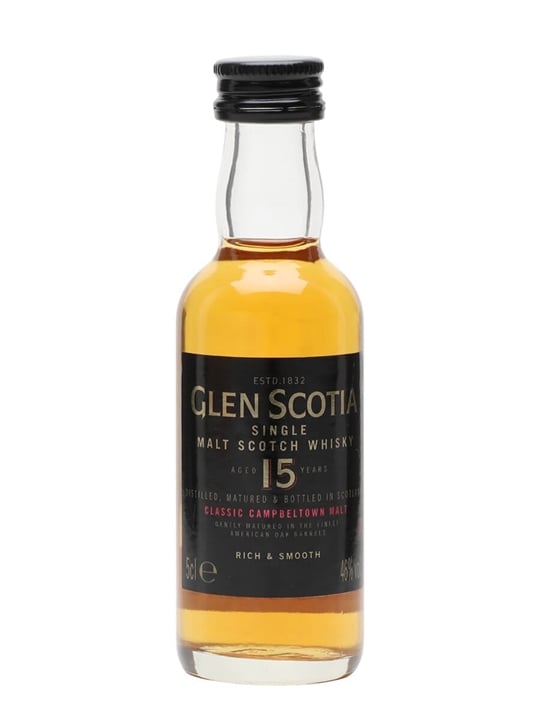 Glen Scotia 15 Year Old Miniature Campbeltown Whisky