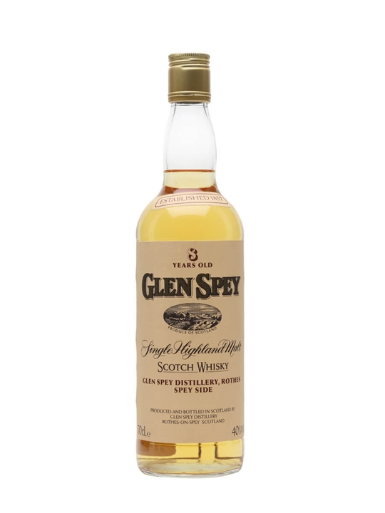 Glen Spey 8 Year Old / Bot.1990s Speyside Single Malt Scotch Whisky