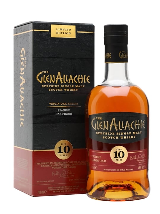 Glenallachie 10 Year Old Spanish Oak Speyside Whisky