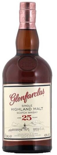 Glenfarclas 25 Year Old Single Malt Whisky 70cl