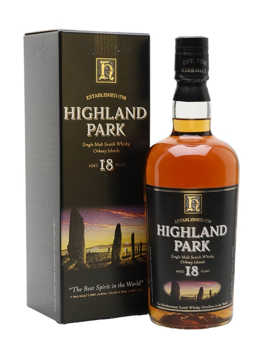 Highland Park 18 Year Old / Bot.1990s Island Single Malt Scotch Whisky