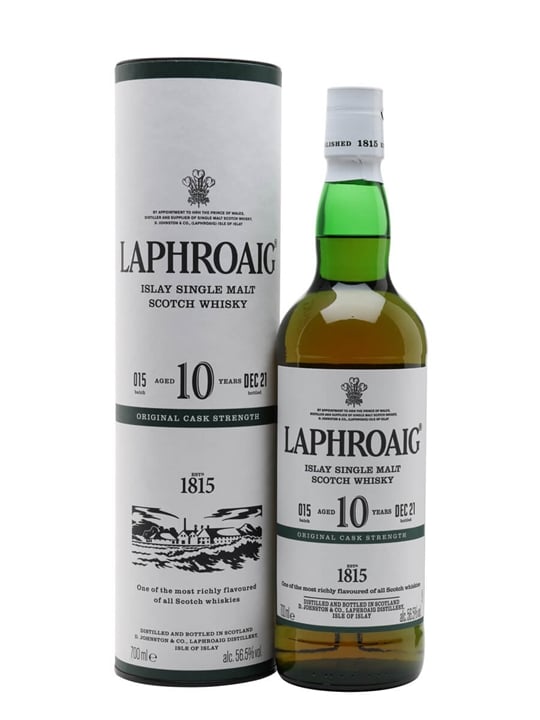 Laphroaig 10 Year Old / Cask Strength / Batch 015 / Bot.2021 Islay Whisky