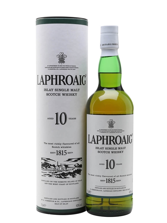 Laphroaig 10 Year Old Islay Single Malt Scotch Whisky