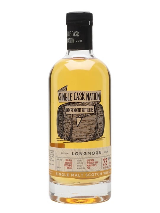 Longmorn 1999 / 23 Year Old / Single Cask Nation Speyside Whisky