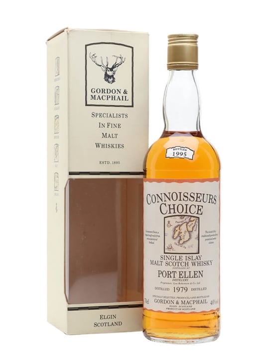 Port Ellen 1979 / Connoisseurs Choice / Bot.1995 Islay Whisky