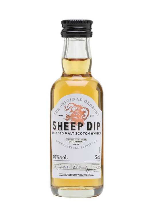 Sheep Dip Blended Malt Miniature Blended Malt Scotch Whisky