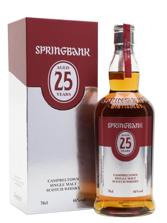 Springbank 25 Year Old / Bot.2019 Campbeltown Whisky
