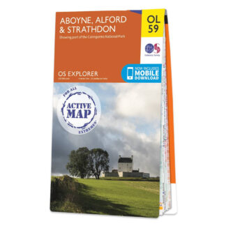 Ordnance Survey OS Map of Aboyne, Alford & Strathdon: Explorer OL59 - Waterproof